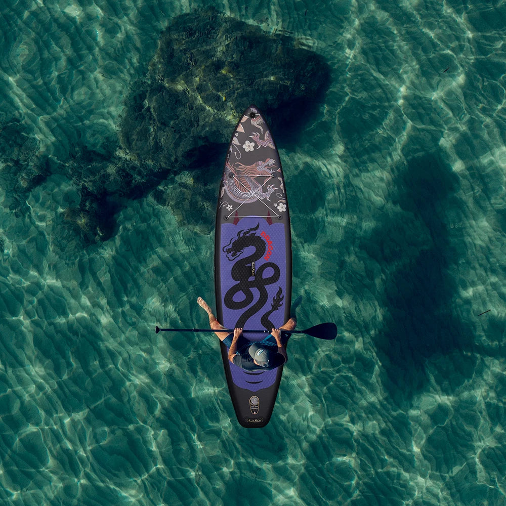 Opblaasbaar SUP Board 11'6" – Koi Paddle Board met Accessoires – Stand Up Paddle Surfboard voor Volwassenen
