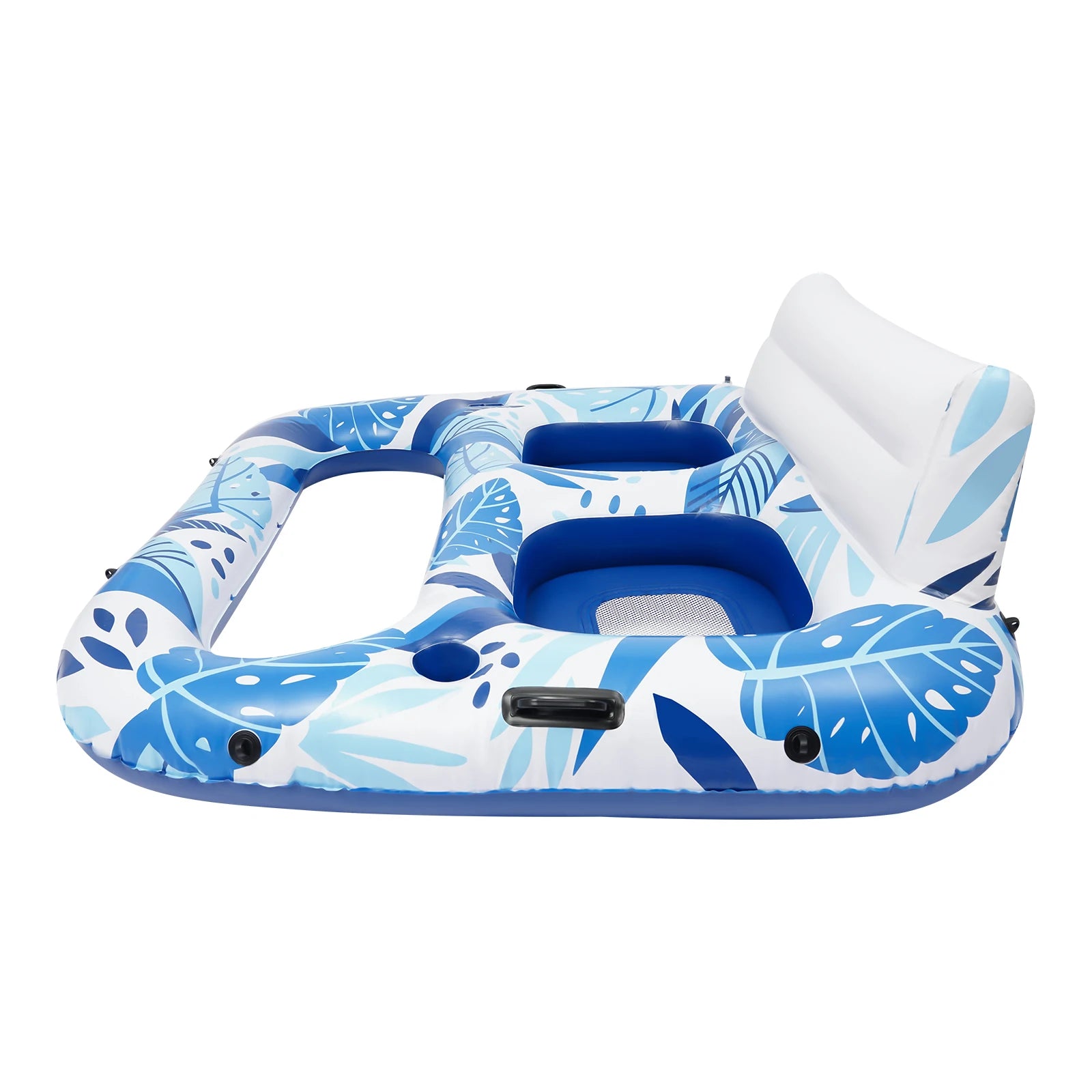 Opblaasbare 2-Persoons Waterligstoel – Drijvend Zwemmatras voor Zwembad en Zee – Loungebed PVC Zomer Accessoire