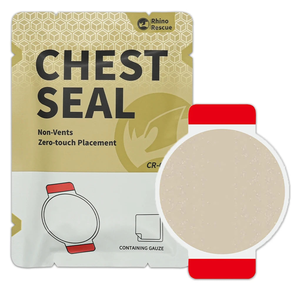 Tactische Ventilatie Borstseal voor Traumazorg – Pneumothorax Eerste Hulp