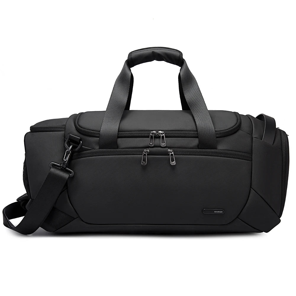 Waterdichte Duffel Tas met Schoenenvak 21″ – Gymtas voor Mannen met Nat & Droog Compartiment, Reistas Sport & Fitness