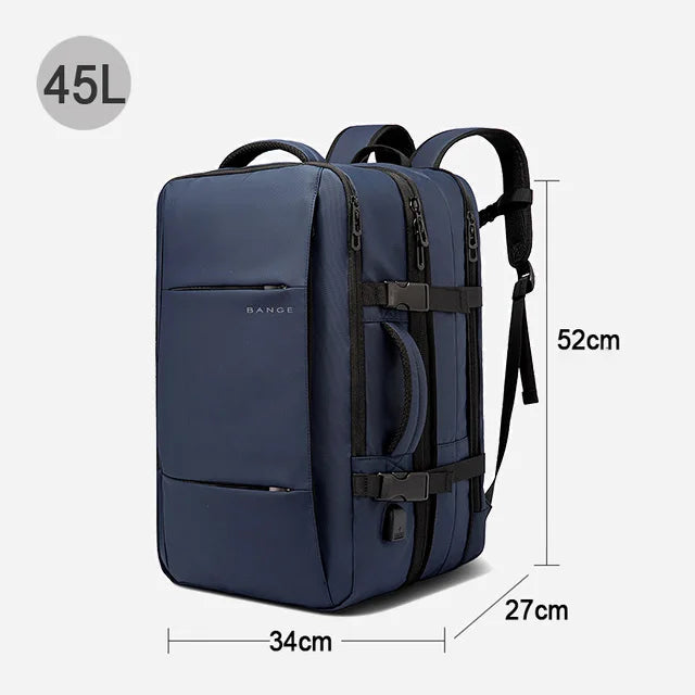 Grote Waterdichte Uitbreidbare Rugzak – 17,3″ Laptop, Grote Capaciteit Voor Reizen, Hiking & Zakelijk