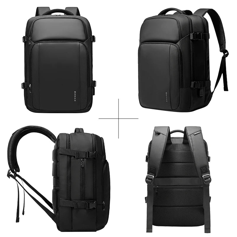 Ruime USB Oplaadbare Waterdichte Rugzak – Reistas Backpack 15,6″ Laptop Voor Unisex & Outdoor