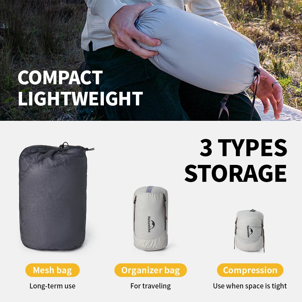 Lichtgewicht Dons Slaapzak Winter – Outdoor Slaapzak 0-5°C voor Kamperen & Trekking