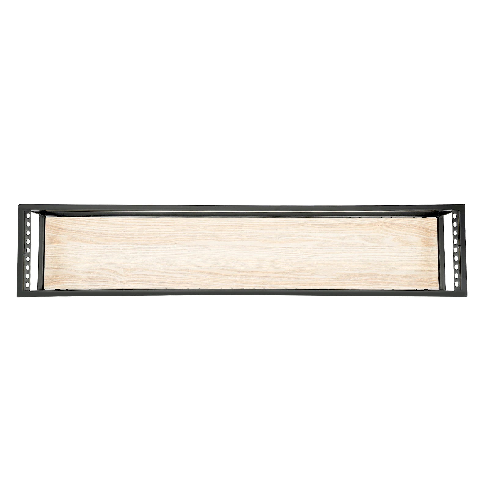 Hangend Wijnrek Industrieel met Glazenhouder – Vintage Plafond Wijnrek Metaal & Hout