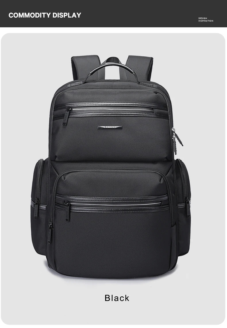 Draagbare Anti‑Diefstal Laptop Rugzak 15.6 Inch – Waterdichte USB‑Oplaad Backpack voor Heren & Dames | Oxford Travel Rugtas 20‑35L
