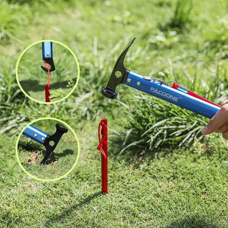 Outdoor Survival Multitool Hamer – Compact Camping & Outdoor Gereedschap