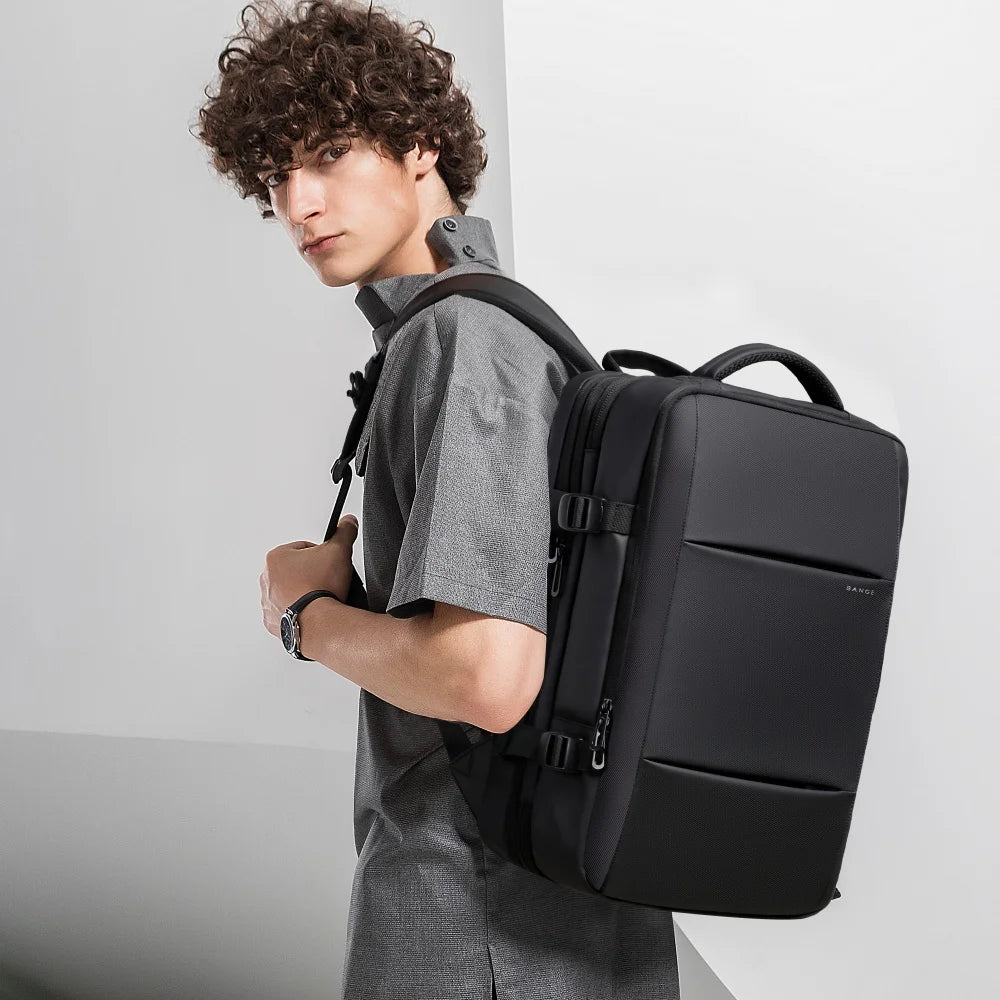 Grote Waterdichte Uitbreidbare Rugzak – 17,3″ Laptop, Grote Capaciteit Voor Reizen, Hiking & Zakelijk