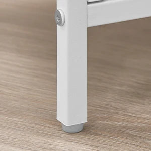 Bedside Table set van 2 – Moderne Nachtkastjes met 2 Laden en Open Vak – Wit
