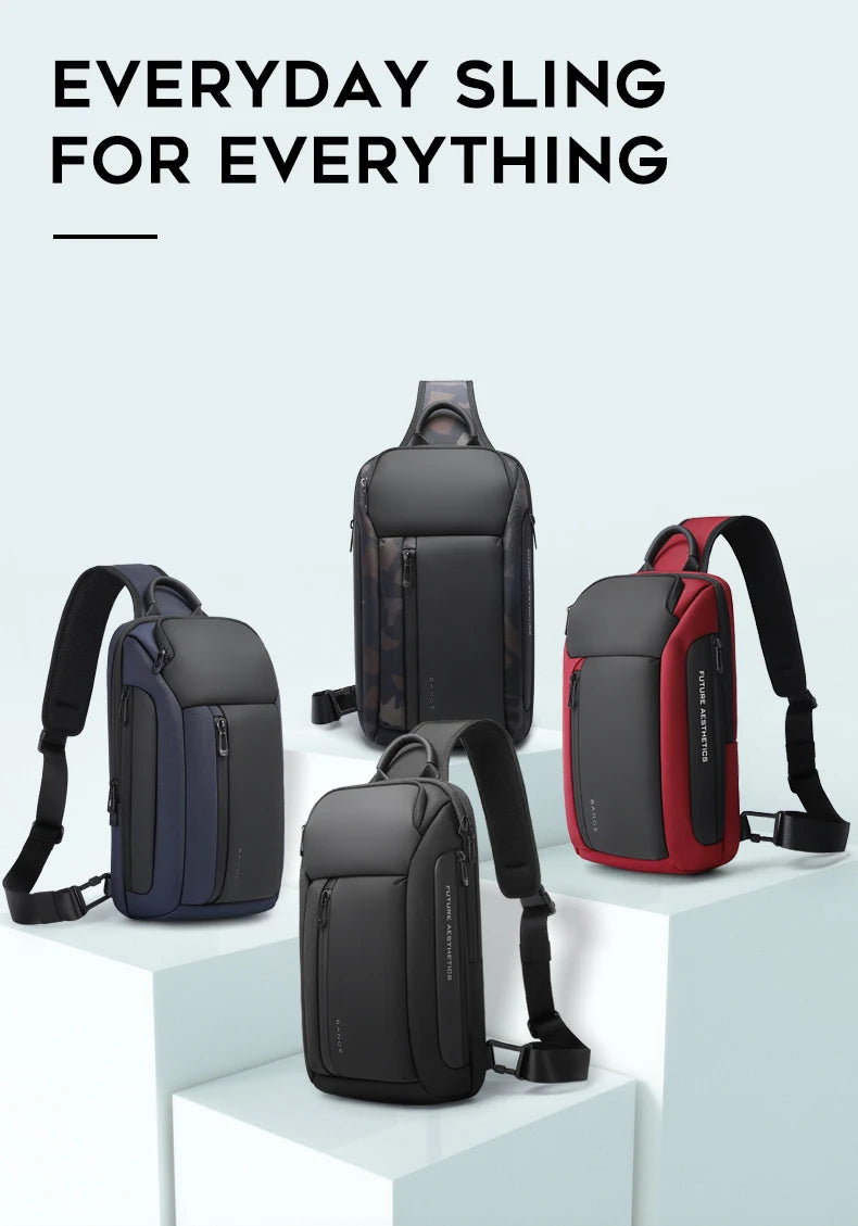 Waterdichte Oxford Borsttas – Grote Capaciteit, Multi‑Pocket Design & Trendy Unisex Style