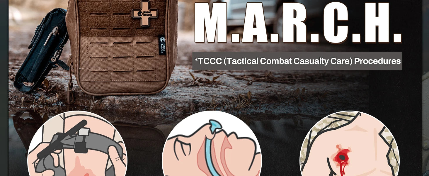 Complete IFAK Trauma Kit EHBO Set – Tactical Eerste Hulp Tas met Tourniquet & Verbanden voor Auto, Outdoor & Noodgevallen