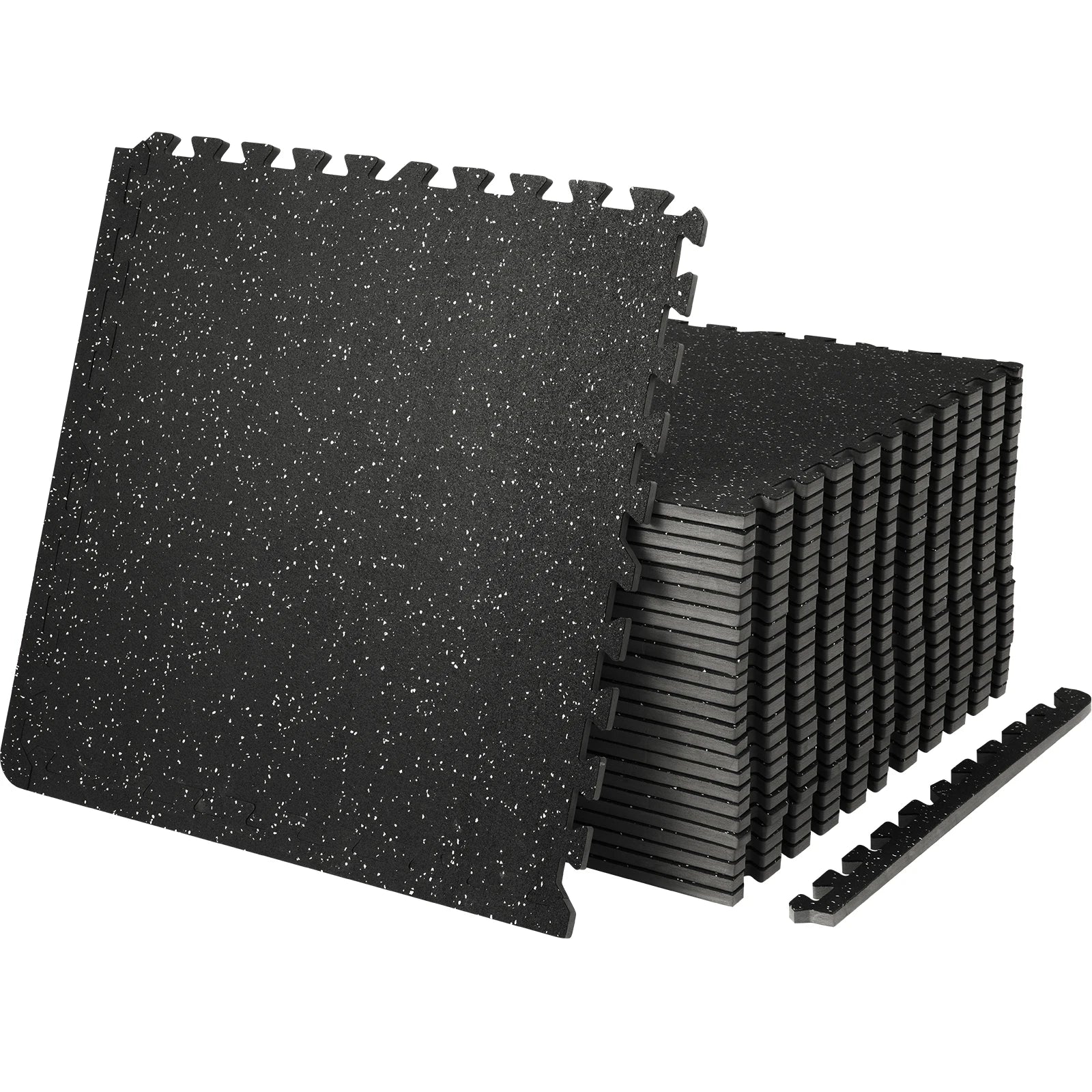 Fitness vloermatten Set 25 Stuks – Dikke Gym Tegels 1,27 cm met Antislip & Waterdichte Bescherming