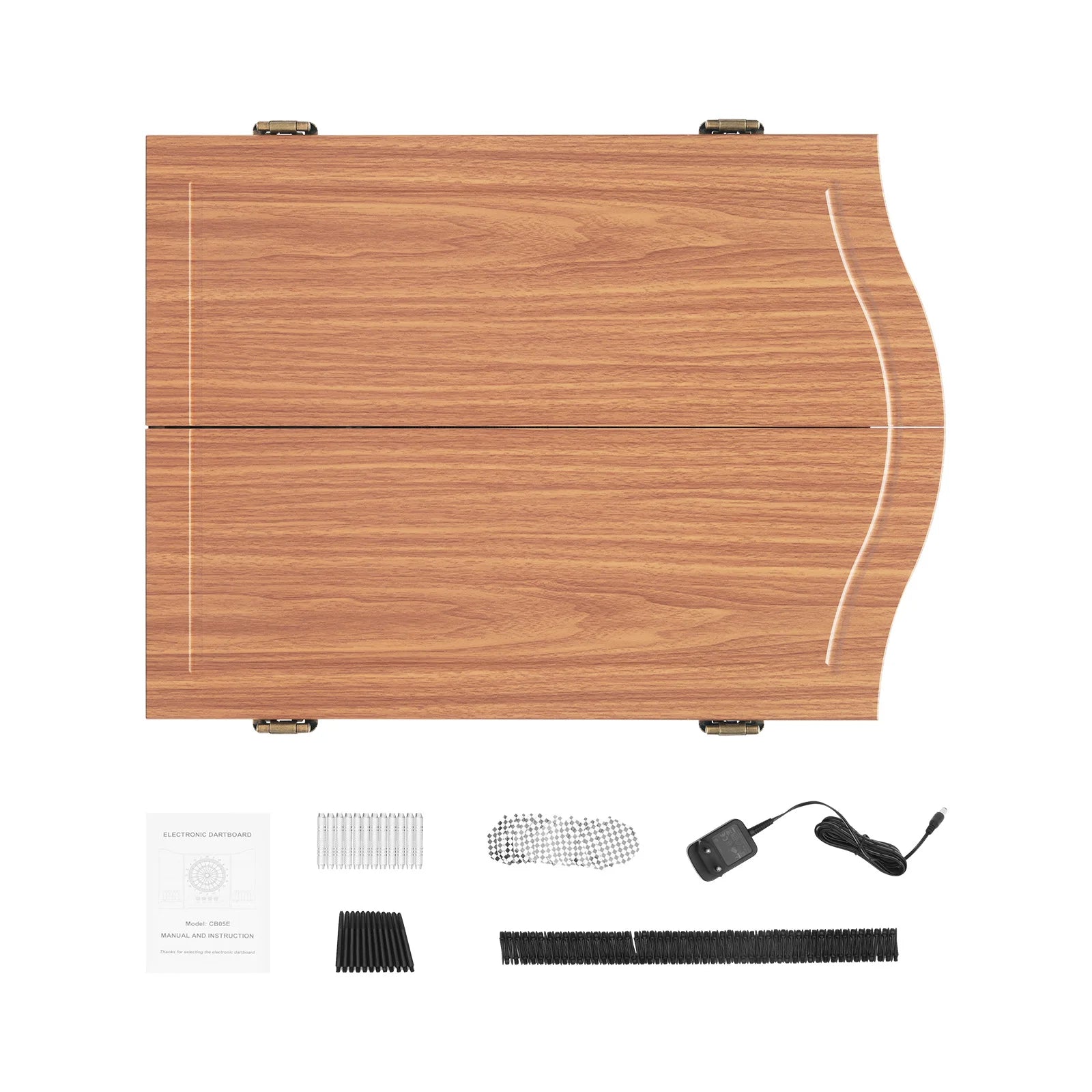 Elektronisch Dartbord met Cabinet – Automatische Score LED Darts Bord Set voor Thuis en Indoor Spellen