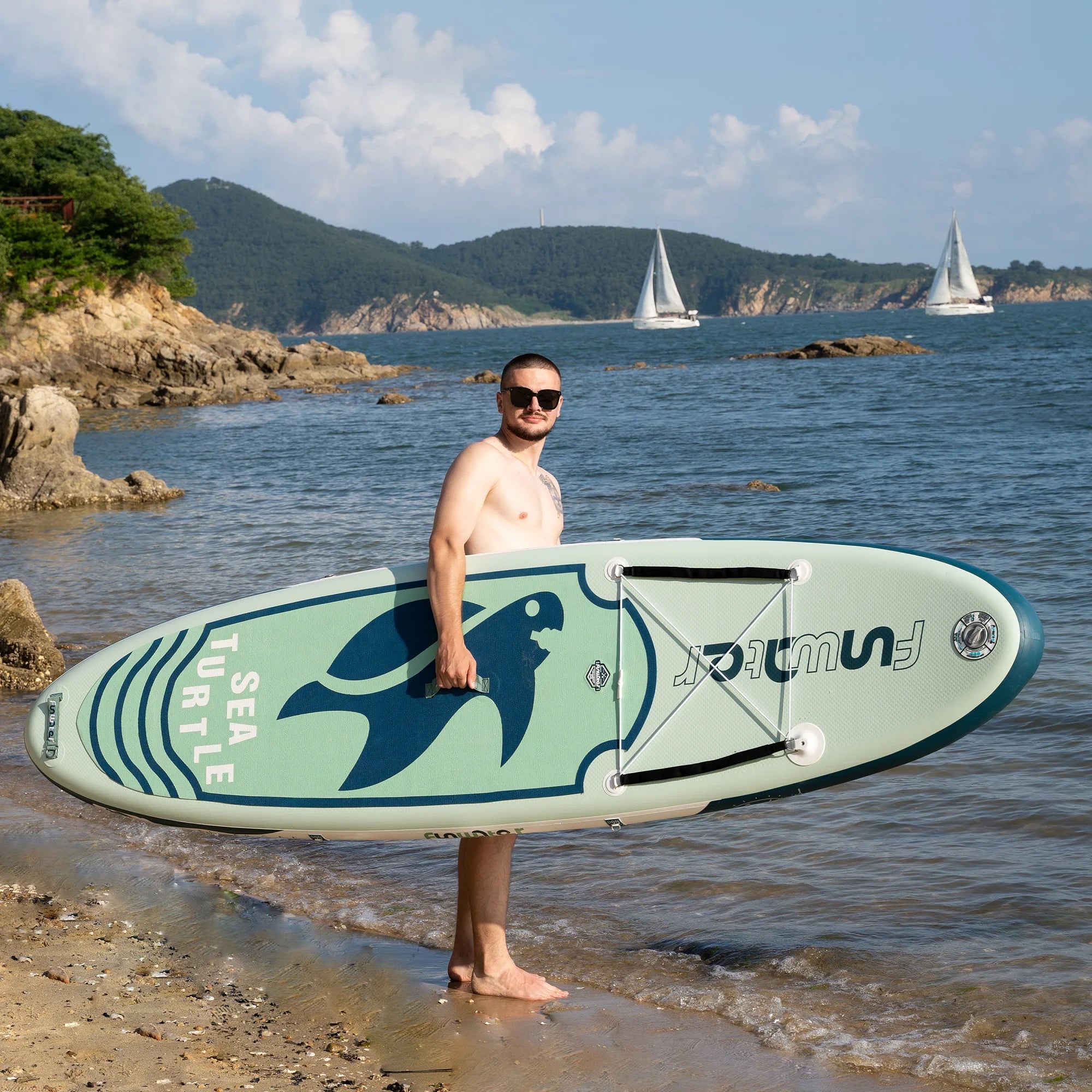 Opblaasbaar SUP Board Set – Stand Up Paddle Board Compleet met Accessoires – Antislip & Ultra Lichtgewicht