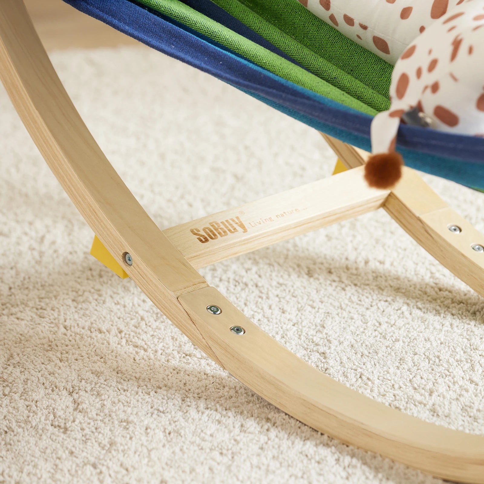 Kinder Veiligheidsschommel – Binnen Speelplezier en Optimale Bescherming