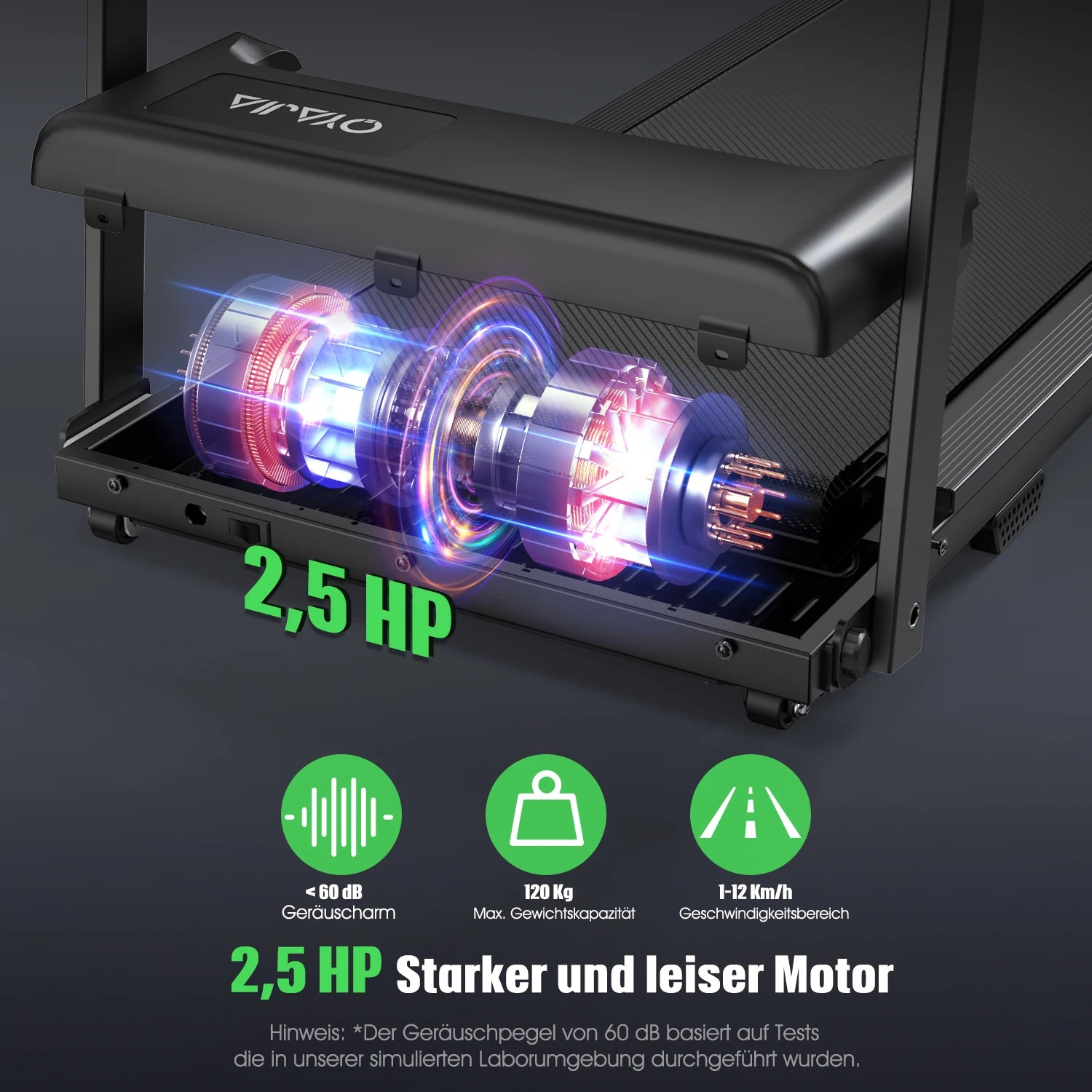 3-in-1 Inklapbare Loopband voor Thuis met App & LED Display – Stil tot 12 km/u