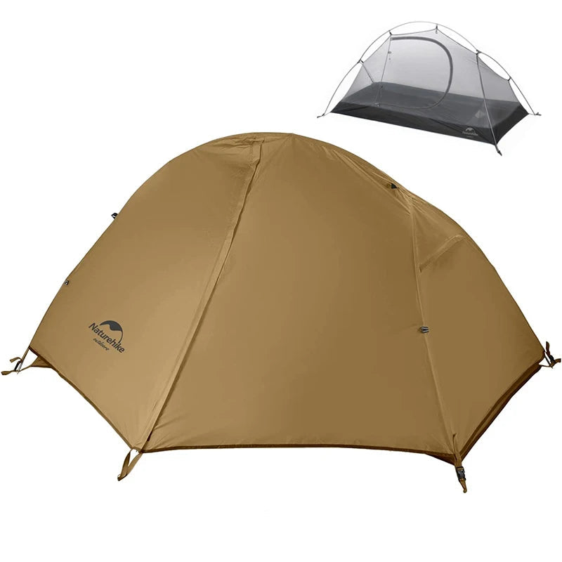 Ultralichte 1-Persoons Fietstent – Waterdichte Trekkingtent voor Backpacken en Kamperen