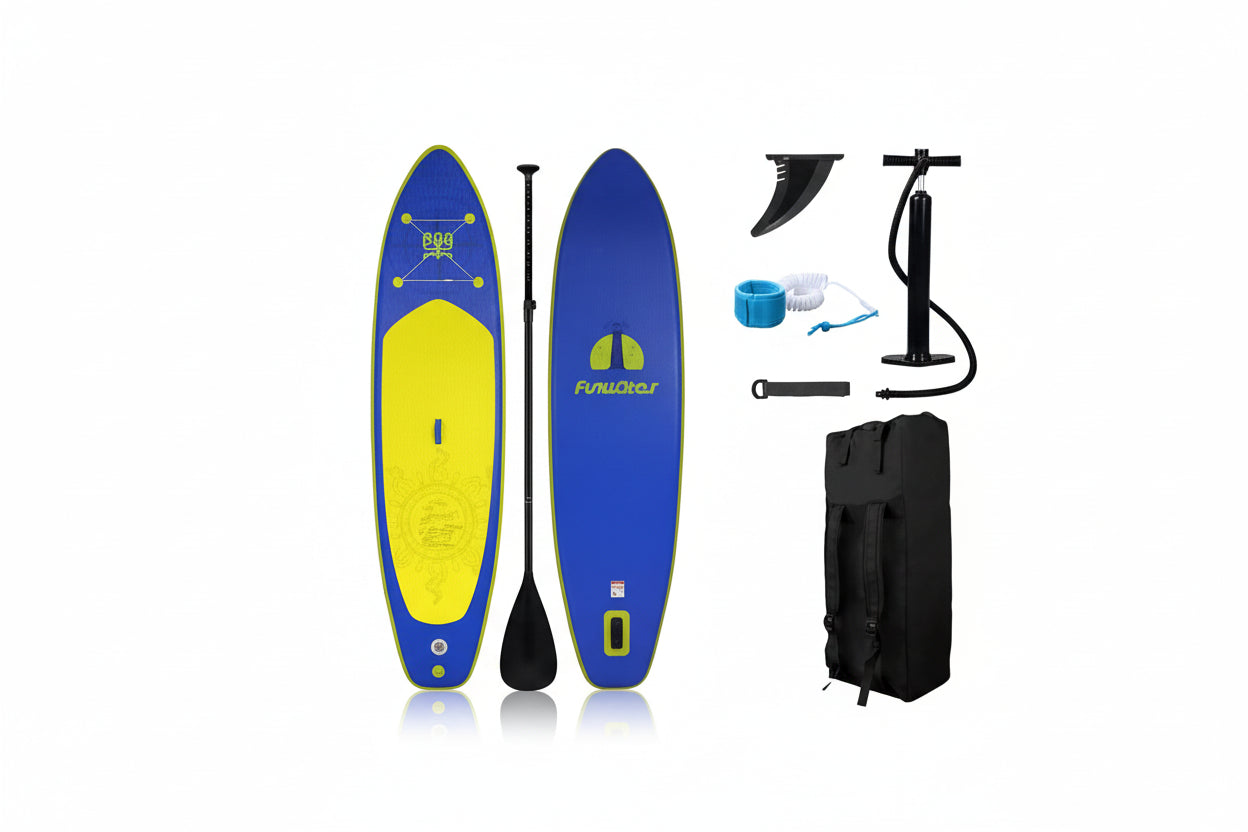 Opblaasbaar SUP Board Set – Stand Up Paddle Board met Accessoires – 350 cm – Complete Paddle Board voor Beginners & Gevorderden