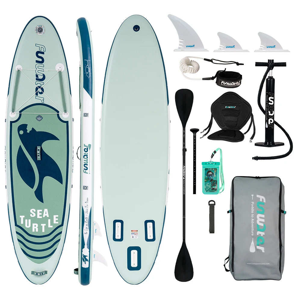 Opblaasbaar SUP Board Set – Stand Up Paddle Board Compleet met Accessoires – Antislip & Ultra Lichtgewicht