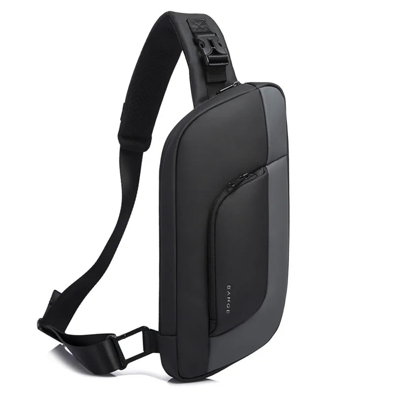 Waterdichte Multifunctionele Heren Borsttas – Grote Capaciteit Crossbody Reis Sling Bag