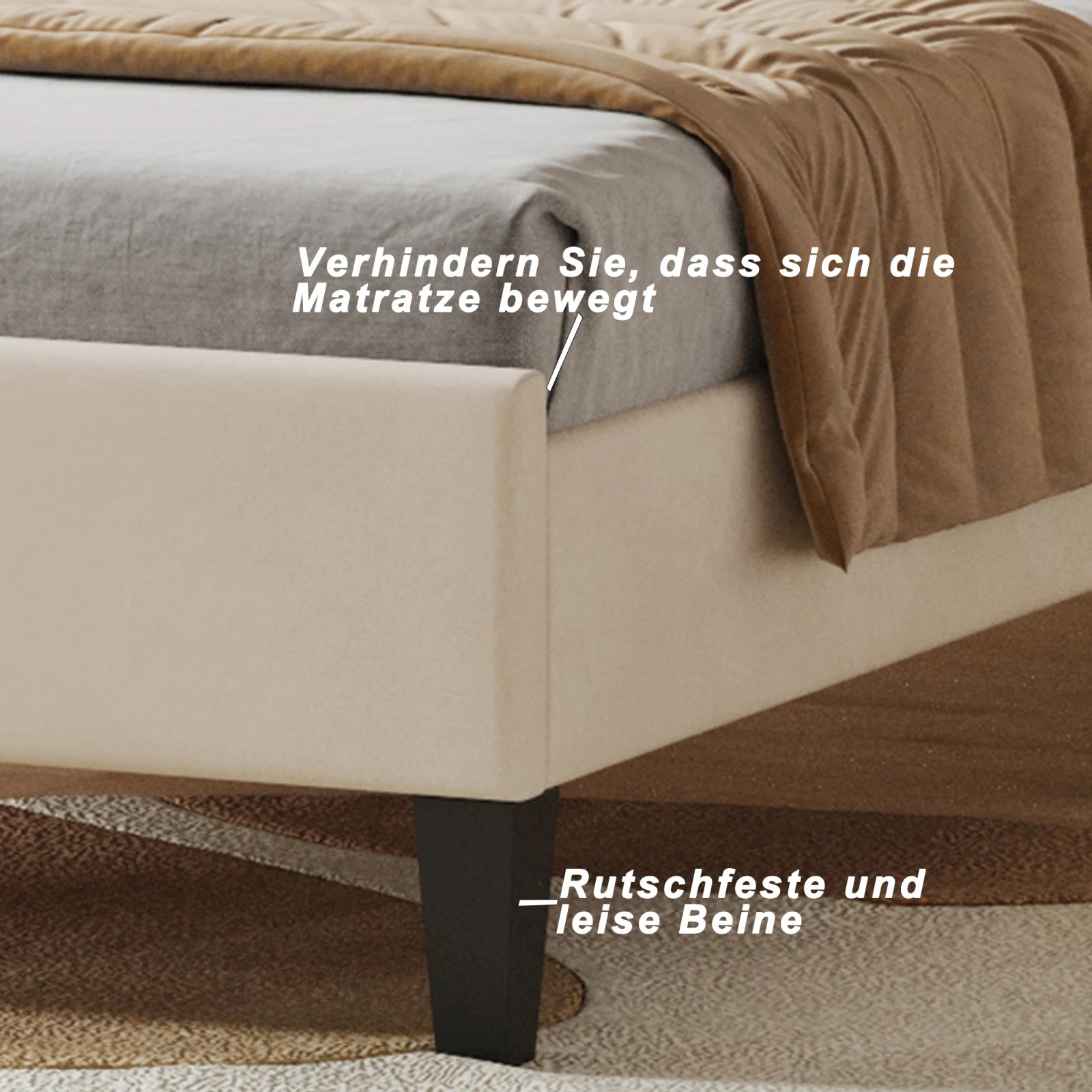 Kinderbed 90x200 Meisjesbed Fluweel Bloemenkroon – Speels & Stijlvol