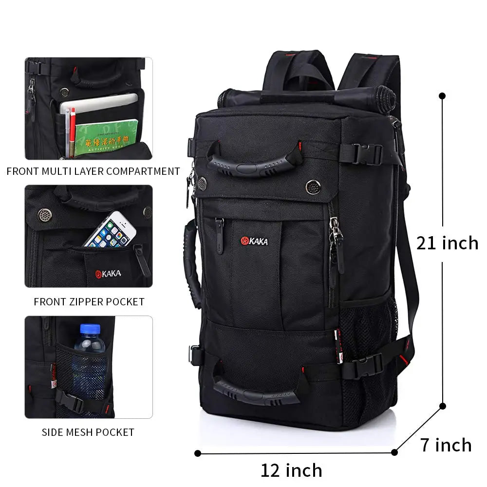 Waterdichte 40L Outdoor Backpack – Grote Trekking, Vissen, Jacht & Hiking Rugzak
