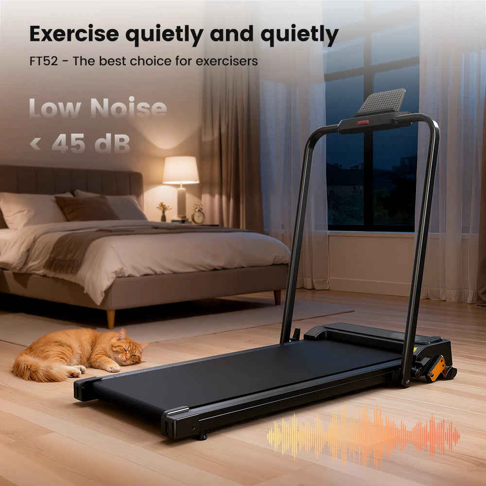 Loopband voor Thuis – 2-in-1 Inklapbare Walking Pad met 10 km/u en 2.5HP Motor