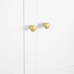 Badkamer Wandkast 60 x 20 x 60 cm – Wandmontage Opbergruimte – Wit met Houtnerf – 2 Deuren & Open Vak – Verstelbare Planken – Moderne Badkamerkast