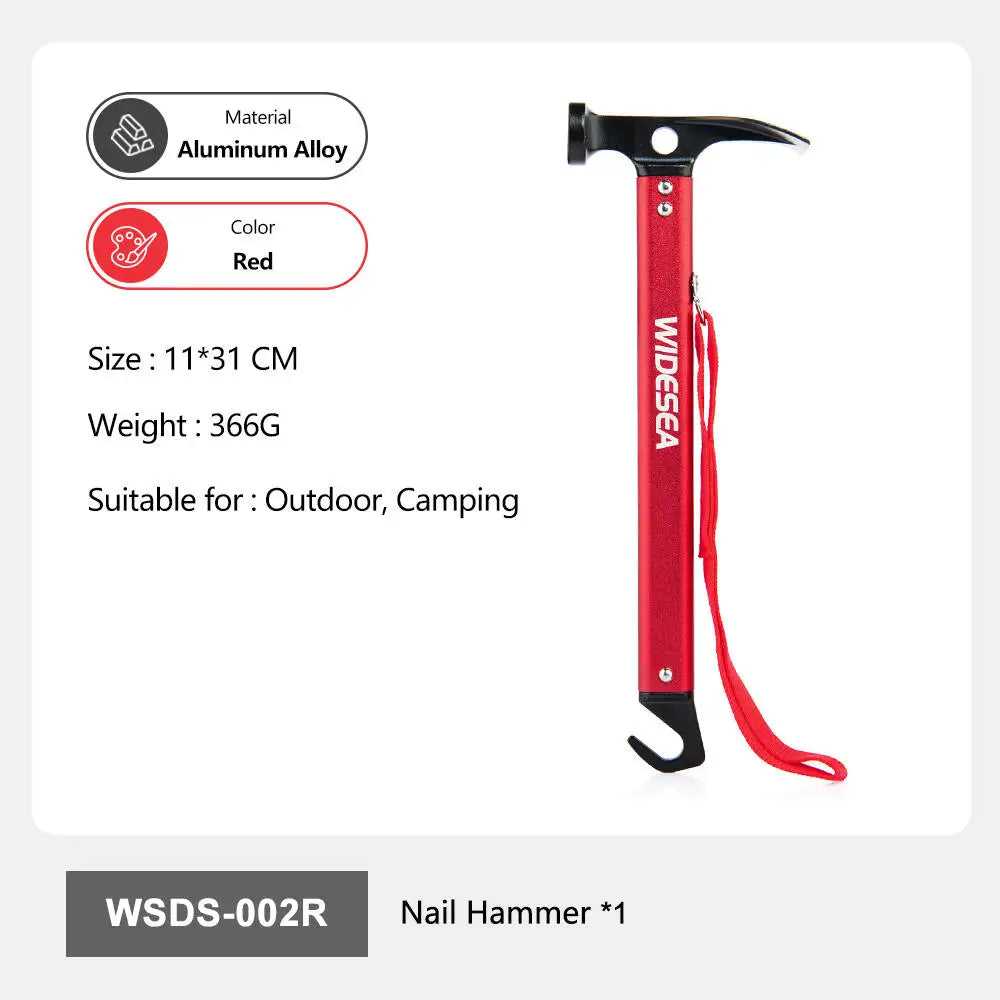 Aluminium Camping Hamer – Sterk, Lichtgewicht & Duurzaam Voor Outdoor Gebruik