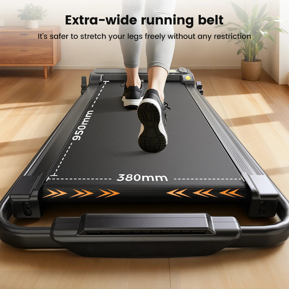 Loopband voor Thuis – 2-in-1 Inklapbare Walking Pad met 10 km/u en 2.5HP Motor