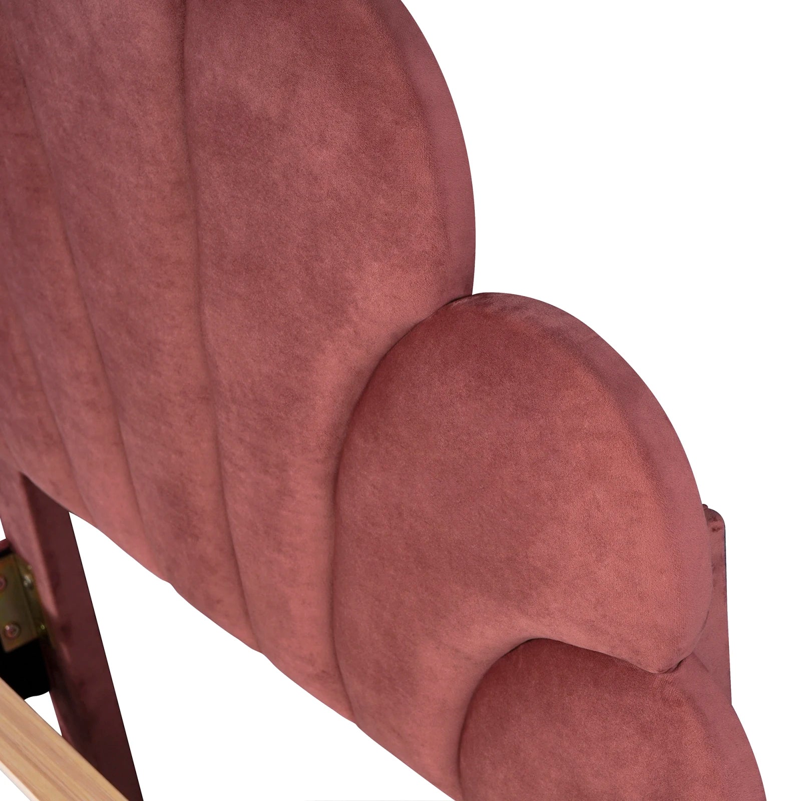 Kinderbed 90x200 Meisjesbed Fluweel Bloemenkroon – Speels & Stijlvol