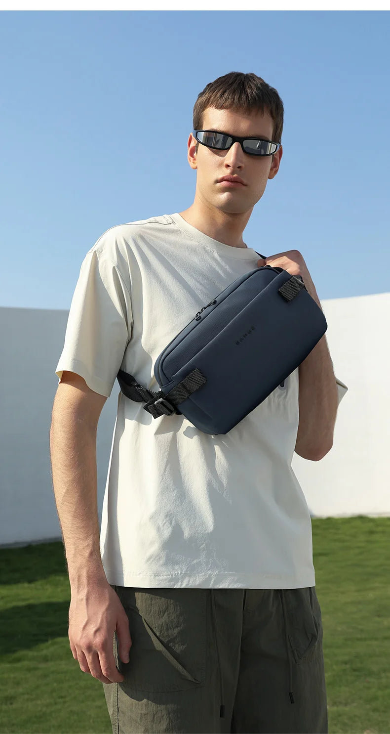Waterdichte Crossbody Tas – Lichtgewicht Sling‑Schoudertas Voor Dagelijks Gebruik | Unisex Reis‑ & Stadsbag
