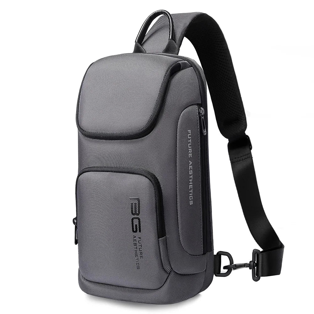 Draagbare Lichtgewicht Oxford Heren Crossbody Schoudertas / Sling Bag – Multifunctionele Casual Tas Voor Dagelijks Gebruik