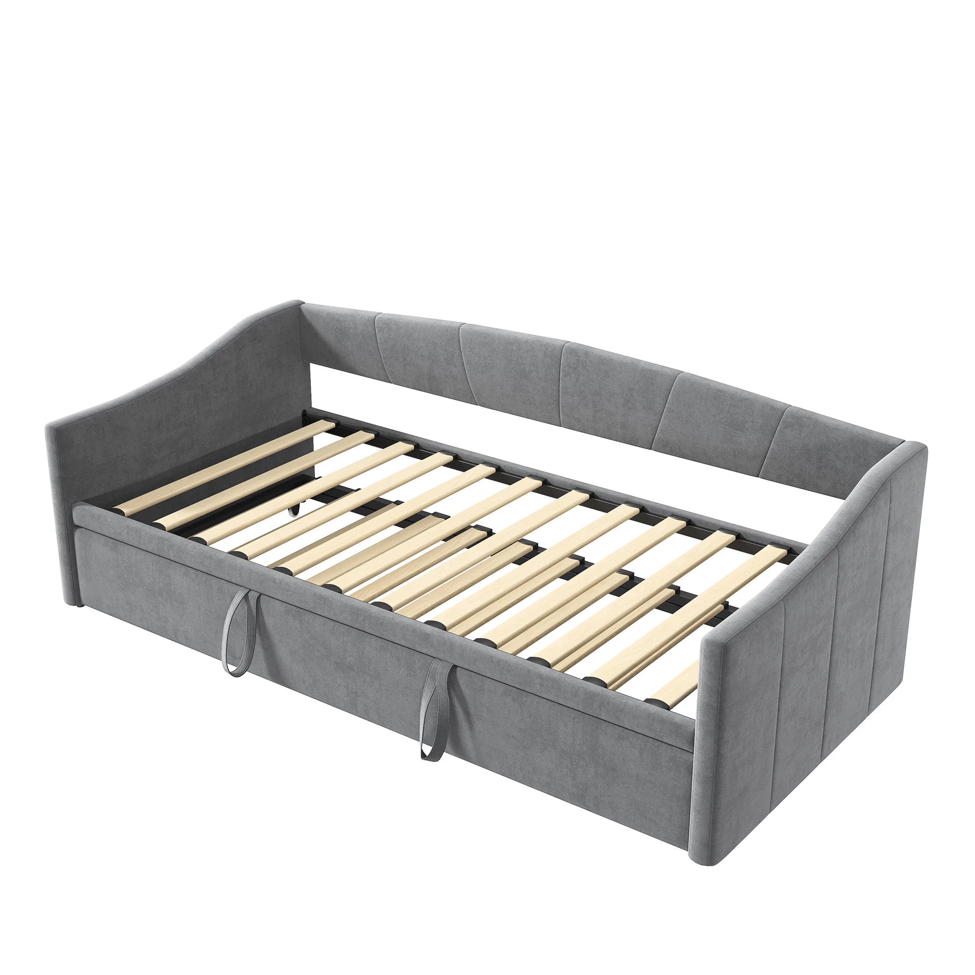 Fluwelen 2‑in‑1 Slaapbank 90×200 cm – Multifunctionele Bank & Bed