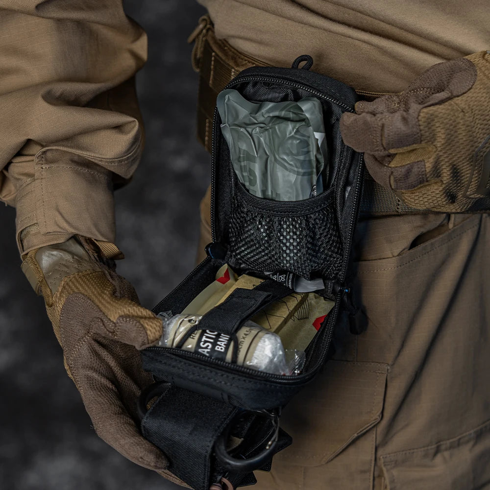 Compacte EDC Trauma & Eerste Hulp Kit – Tourniquet + Drukverband