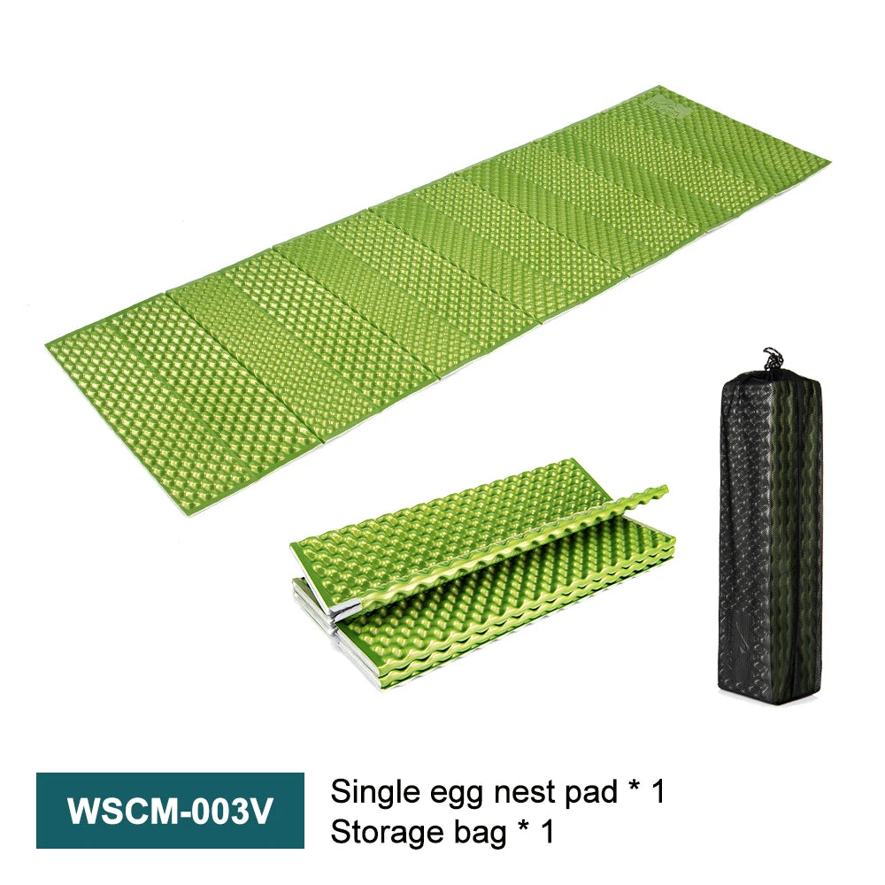 Ultralicht Opvouwbaar Camping Slaapmatje – Comfortabel Egg Nest Outdoor Matje