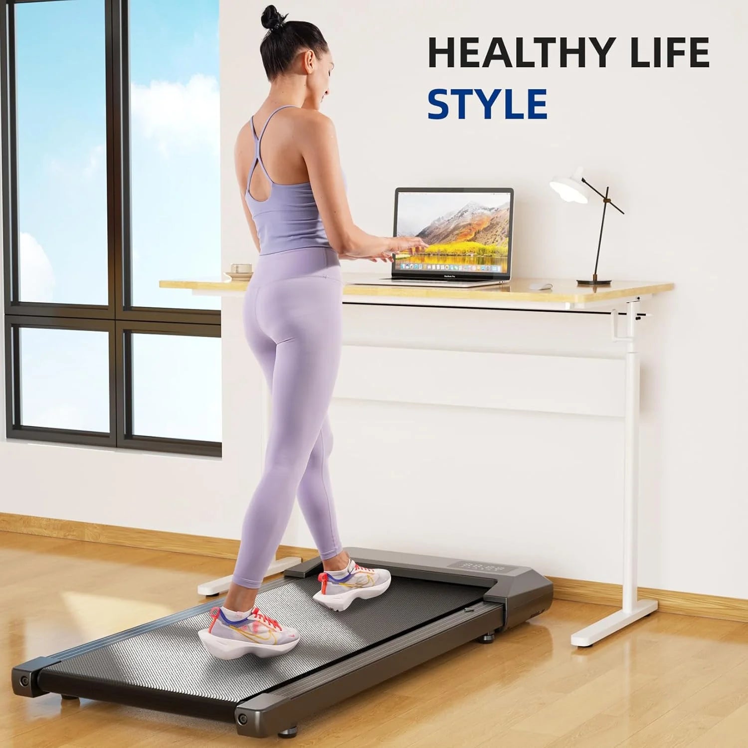Elektrische Loopband – 40x90 cm Loopvlak voor wandelen en hardlopen - Fitnessapparaat voor Thuis of Kantoor