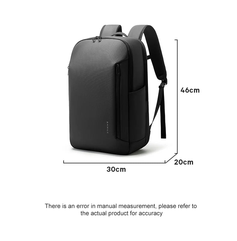Casual Waterdichte Rugzak 15.6″ Laptop – Grote Capaciteit, Multi‑Pockets, Lichtgewicht – Perfect Voor Zaken, Reizen & Dagelijks Gebruik