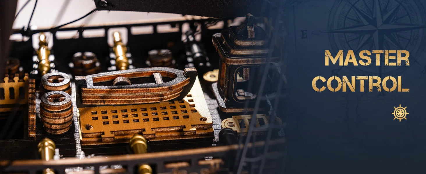 3D Houten Scheepsmodel Bouwpakket – Zeepaard Bark 603 Stuks – Historisch Driemastig Schip Model voor Volwassenen en Tieners