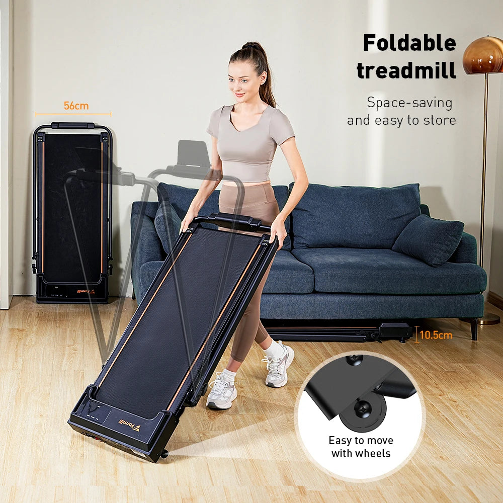 Loopband voor Thuis – 2-in-1 Inklapbare Walking Pad met 10 km/u en 2.5HP Motor