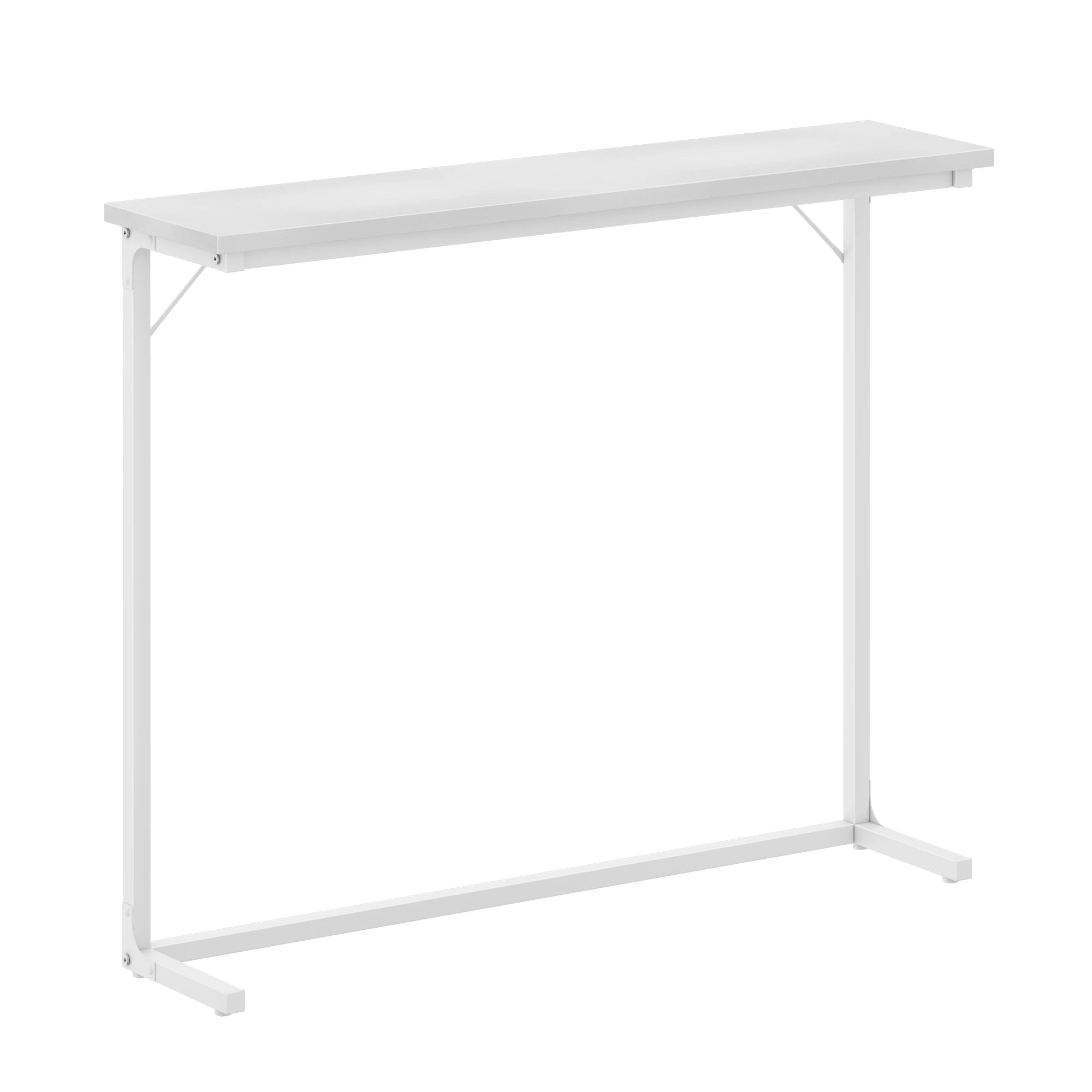 Console tafel ‑ smalle industriële sofa tafel voor woonkamer en entree