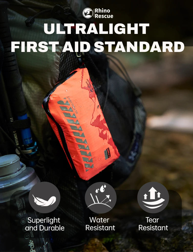 Waterdichte Outdoor EHBO‑set – Complete Eerste Hulp Kit voor Reizen, Wandelen & Auto