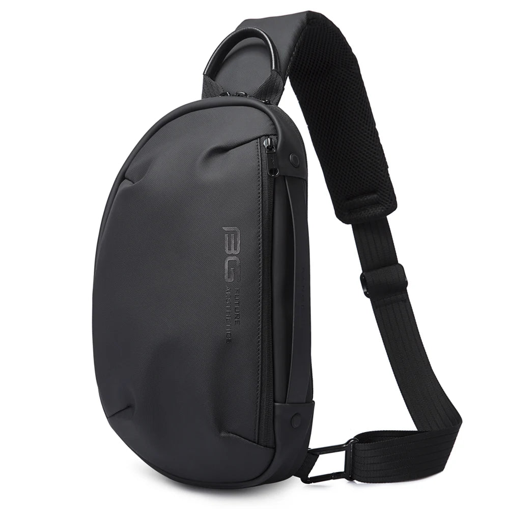 Waterdichte Multi‑Lagen Chest Bag Met USB‑Oplaadpoort – Sling Crossbody Tas Voor Heren & Dames