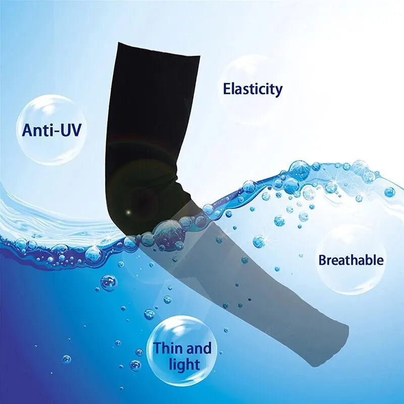UV Beschermende Cooling Arm Sleeves – Elastische Ice Cool Armhoezen voor Sport, Fietsen & Outdoor