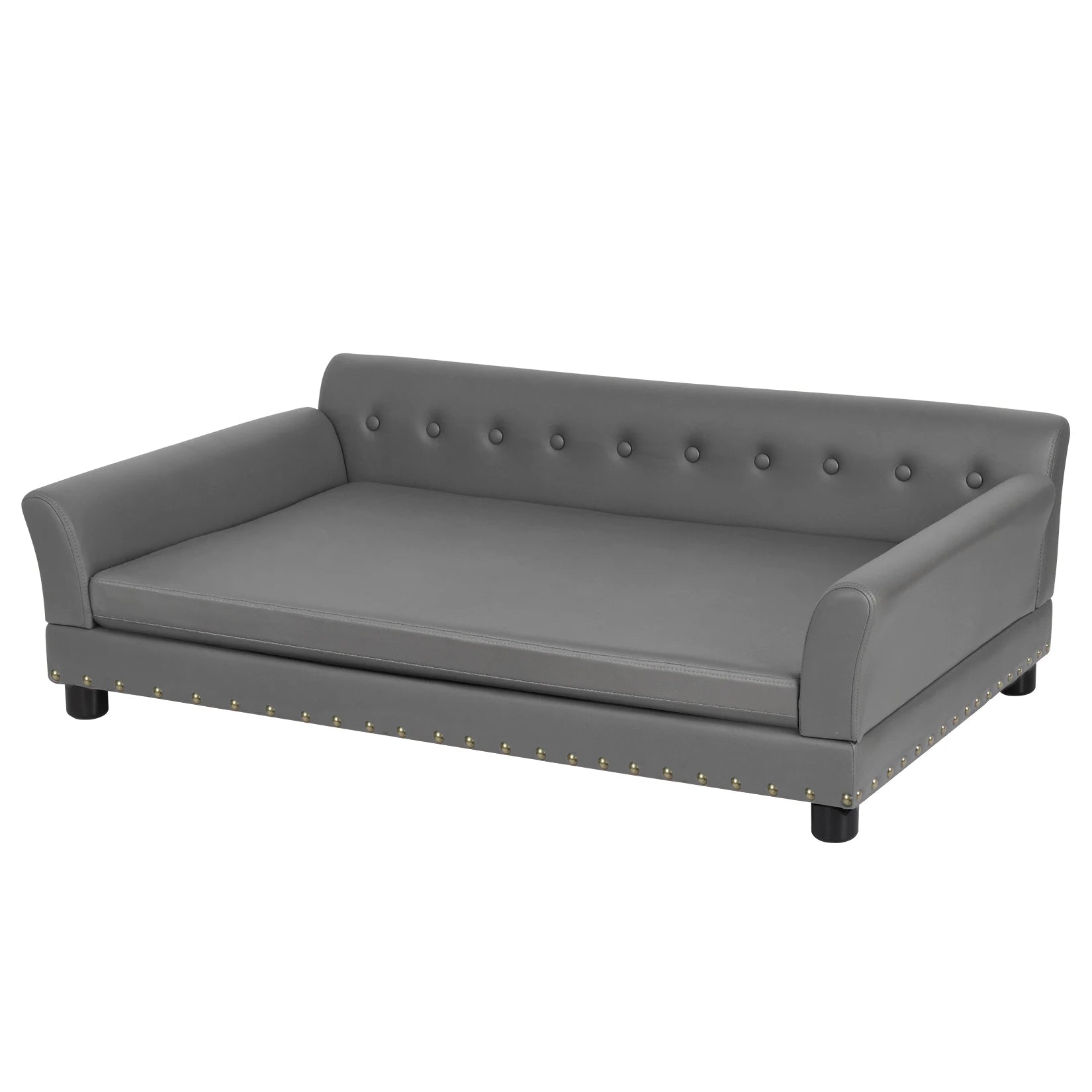 Verhoogd Hondenbed Groot & Middelgroot – Luxe Hondenbank met Orthopedisch Kussen