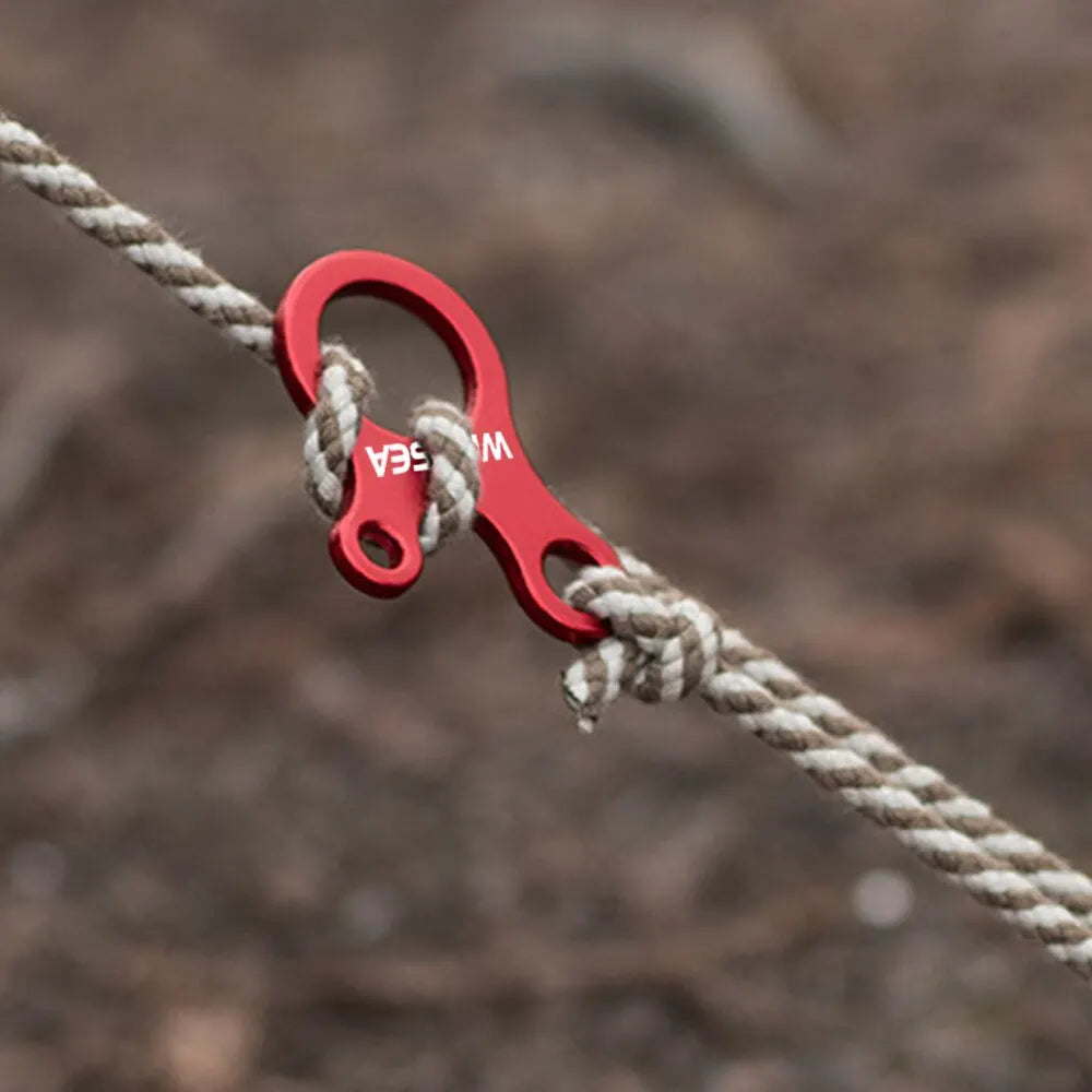 4x Verstelbare Aluminium Koordsluitingen Voor Tenten – Stormkoordgespen Outdoor