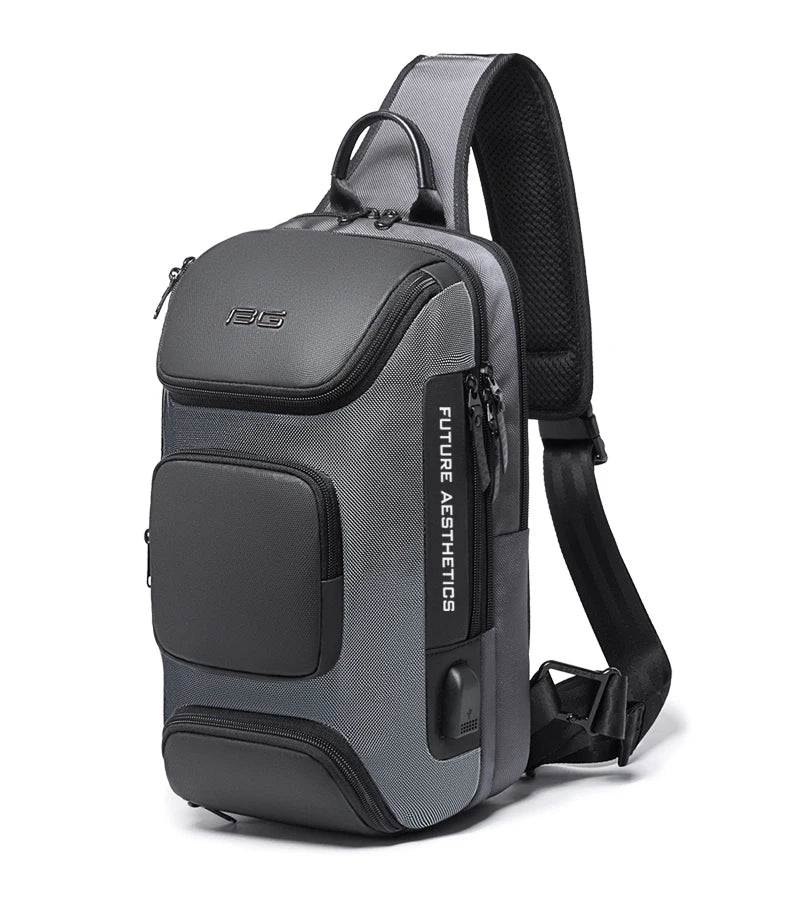 Waterdichte Anti‑Diefstal Crossbody Tas Heren – Multifunctionele Sling Bag voor Reizen & Dagelijks Gebruik