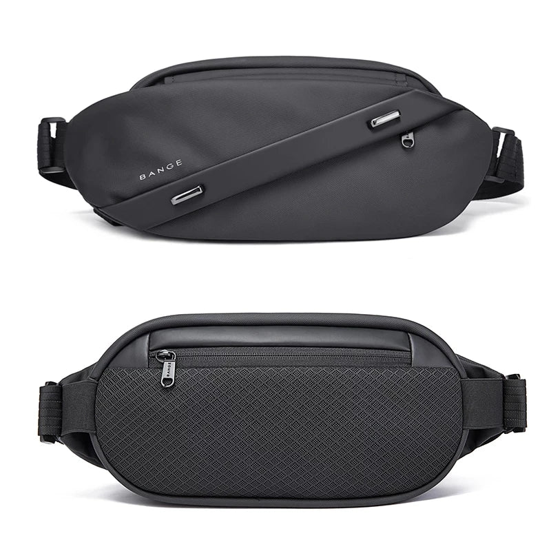 Waterdichte Multifunctionele Crossbody Tas – Heren & Dames Sling‑ & Borsttas met Verstelbare Riem en Ruime Capaciteit