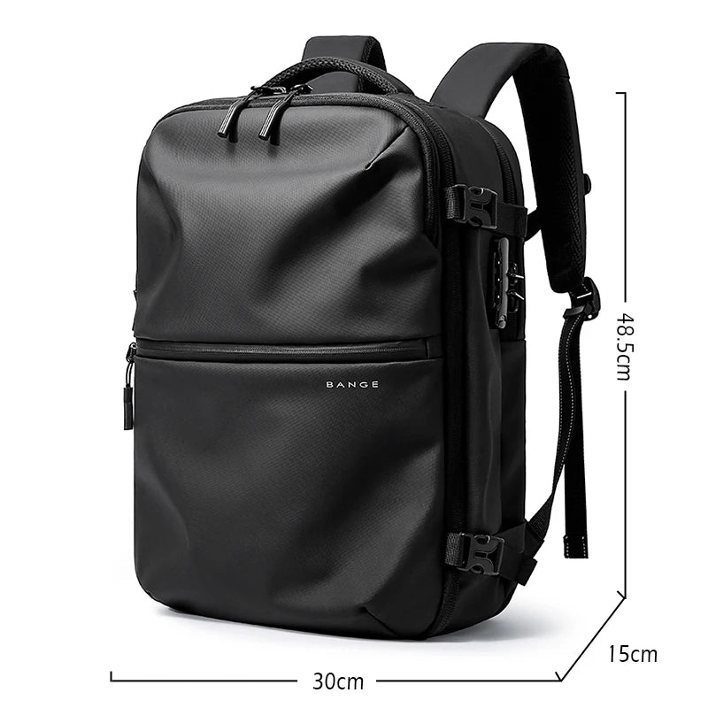 Grote Anti‑Diefstal Reisklare Rugzak 55 L – Waterdichte School & Cabin Tas Voor 16″ Laptop