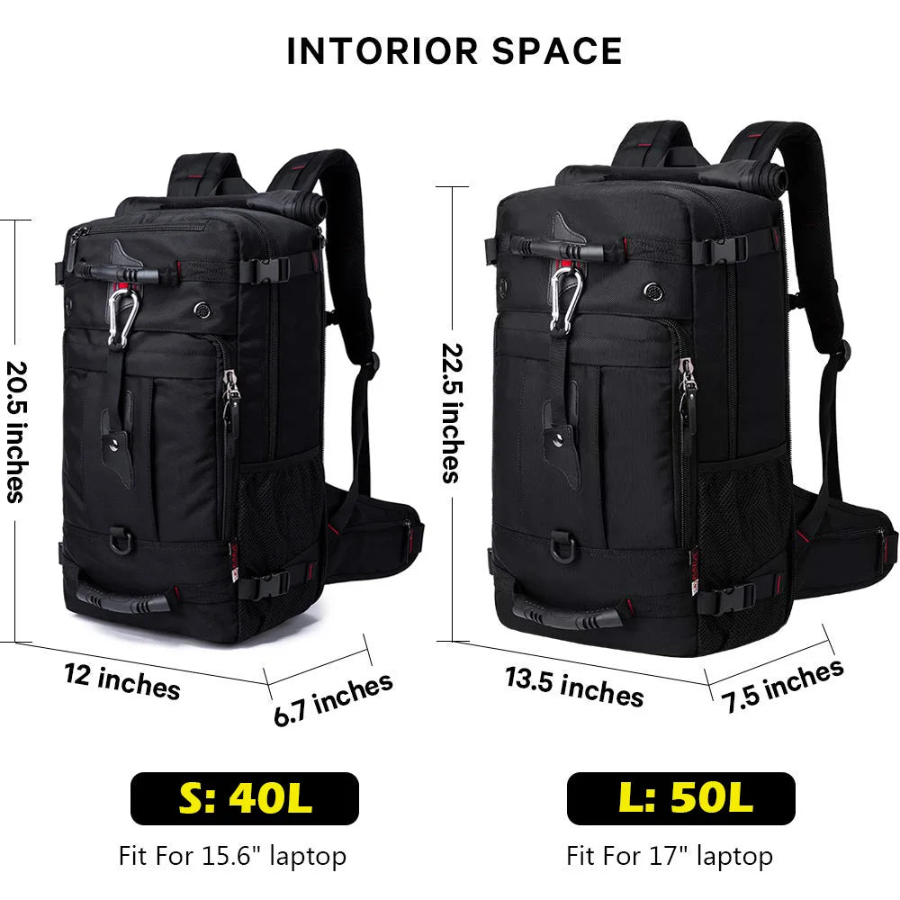 Waterproof Comfort & Functional Oxford Reisrugzak – 20‑35L Outdoor & Travel Backpack