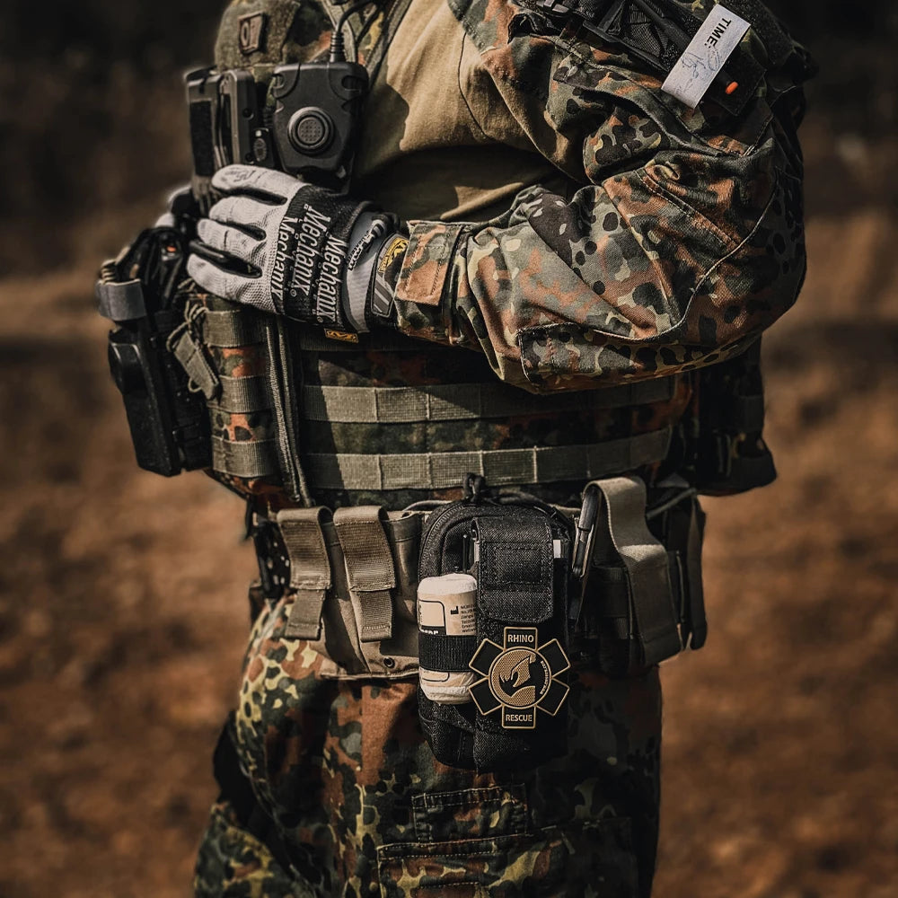 Compacte EDC Trauma & Eerste Hulp Kit – Tourniquet + Drukverband